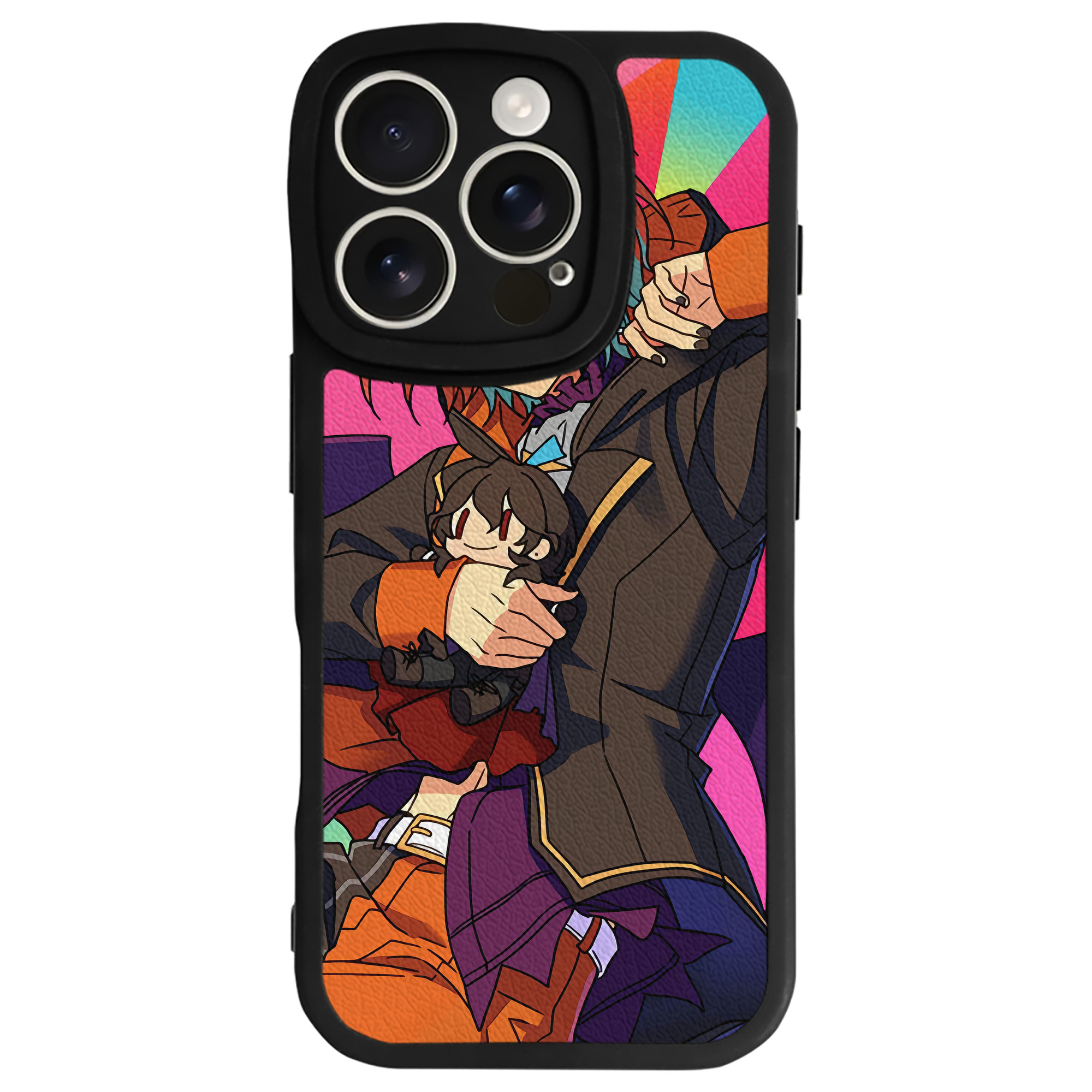 （画像用） あんさんぶるスターズ! Ensemble Stars 【iPhone 16シリーズ対応】シリコンスマホケース（レザー調） 材質：シリコン